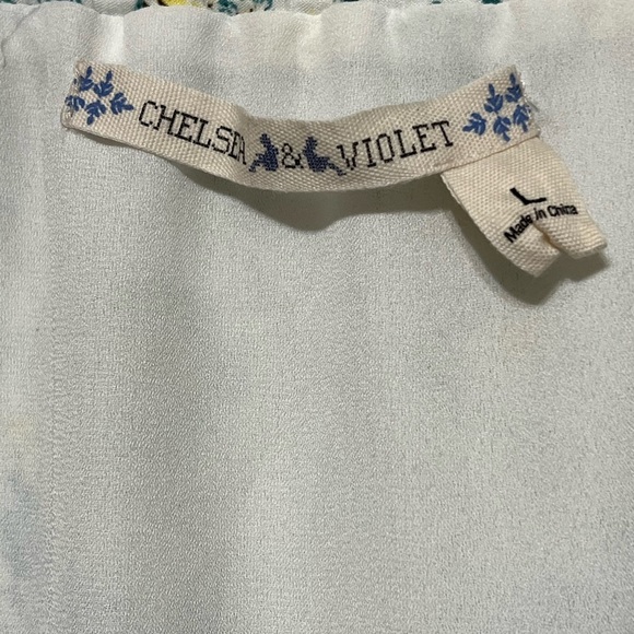 Chelsea & Violet Tiered Floral Maxi Skirt Large Boho Beach Hippie Spring Summer - Picture 7 of 9